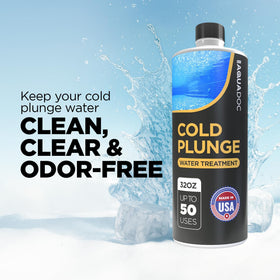 MAV AquaDoc water clarity glass shows pristine results for ice bath water