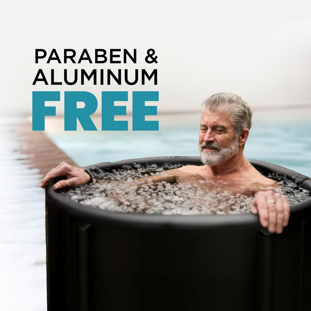 Simple weekly dosing supports consistent care in a cold plunge