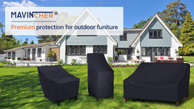 MAVINCHER thick stain-resistant fabric wipes clean after outdoor use