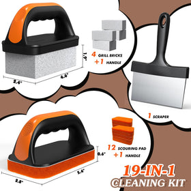 Mavipromax ergonomic-handles provide comfortable grip during cleaning sessions.