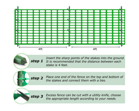 MaWGcowerd safety fence in bright coating for safe outdoor use and visibility.