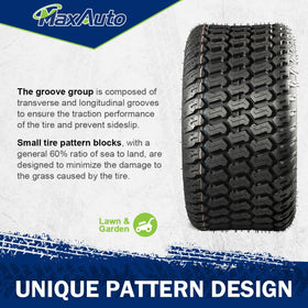 MaxAuto Turf Saver tire pack of 2 for ready replacement on compatible mowers.
