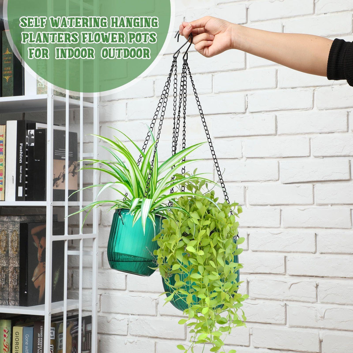 Maxcheck detachable hanging chain hooks for easy hanging and removal