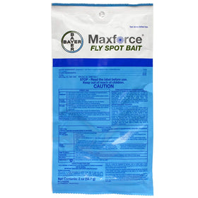 Maxforce Fly Spot Bait applied to a surface for precise fly control.