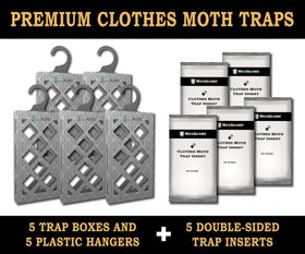 MaxGuard adhesive inserts; secure capture and up to 3 months of protection.