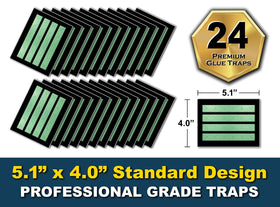 MaxGuard MaxGrip glue traps use non-toxic adhesive safe for homes