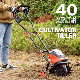 MAXLANDER 40V battery and charger for extended gardening sessions