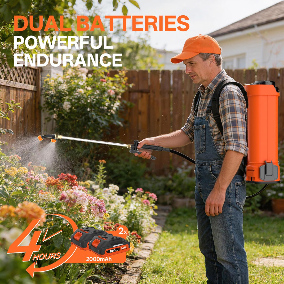 Maxlander 90 psi adjustable nozzle enables precise, versatile spraying.