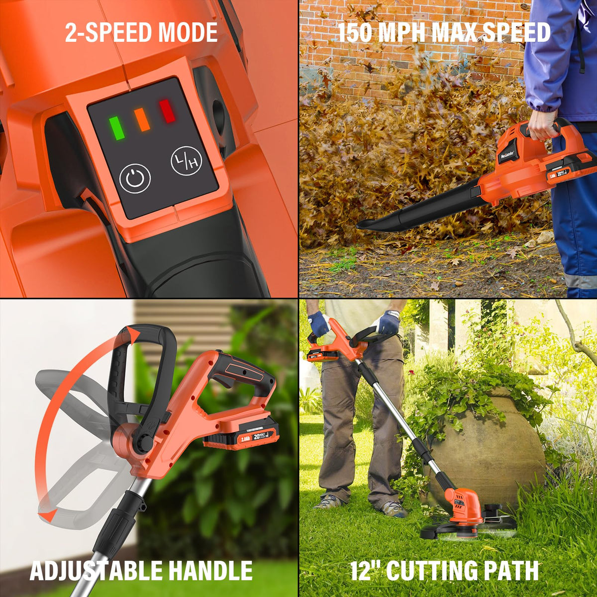 MAXLANDER lightweight 5-pound design reduces fatigue during use.
