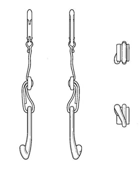MAXOPS CJ fence hooks aluminum carabiner close-up