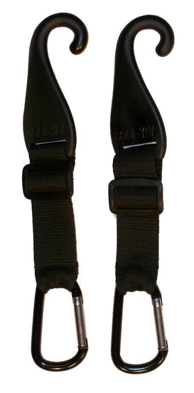 MAXOPS CJ fence hooks on a fence keeping gear within easy reach