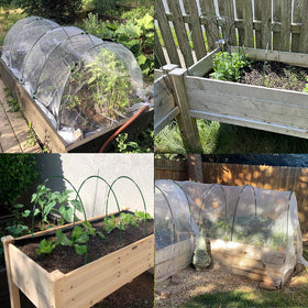 MAXPACE complete DIY grow tunnel setup enables indoor-outdoor use