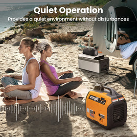 MaXpeedingrods 3500W inverter generator compact and lightweight for easy transport