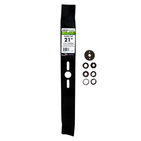 Maxpower 331951B universal 3-N-1 blade for 21-inch mower delivers clean cuts