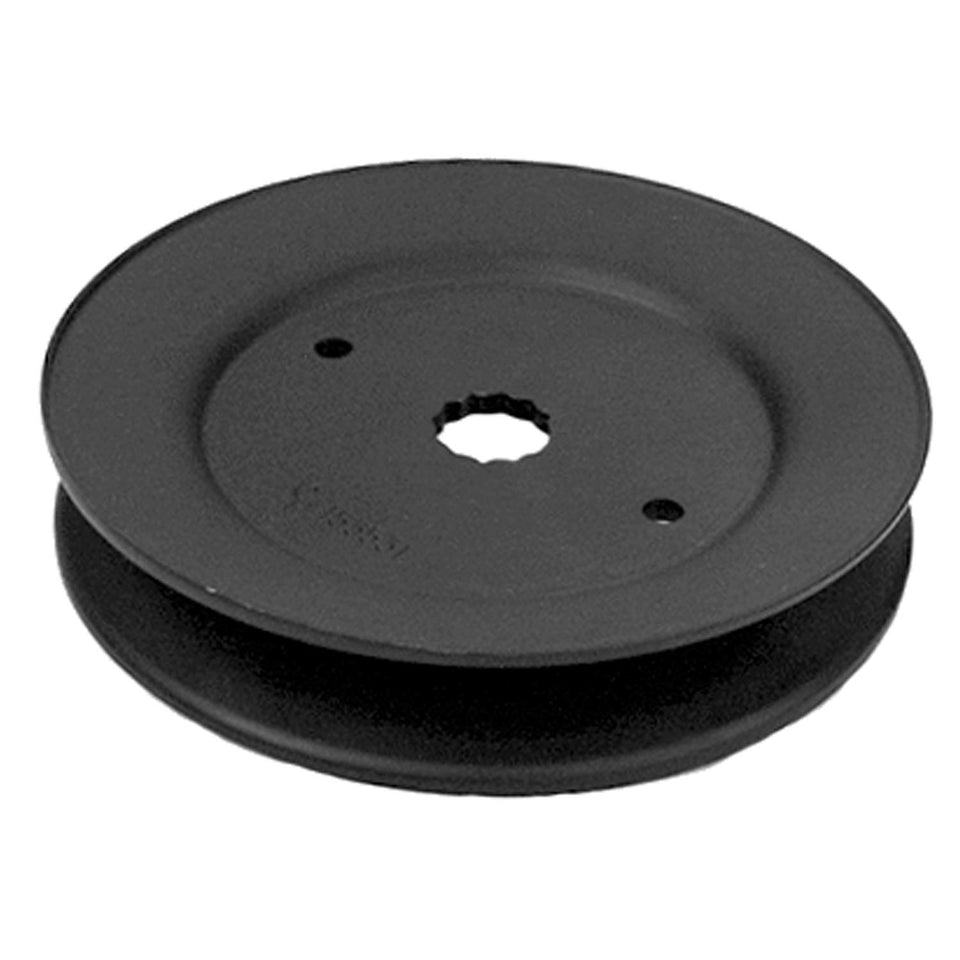 MaxPower 332512B spindle pulley front view for reliable mower performance