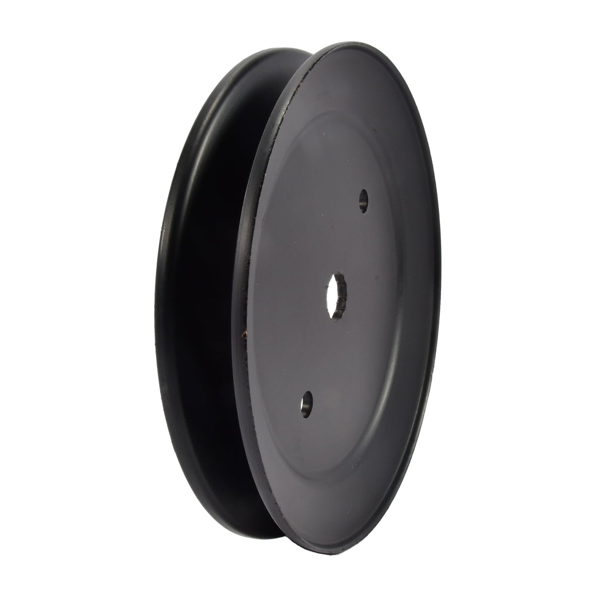 Durable MaxPower spindle pulley with 5/8 inch splined bore and 7/8 inch height.