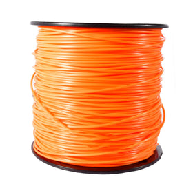 MaxPower 333695 orange trimmer line spool ready for lawn edging.