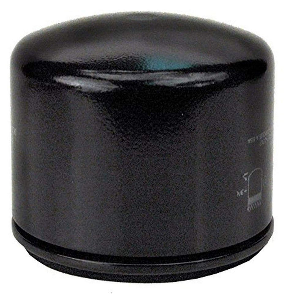 MaxPower 334299 oil filter on MTD mower engine ensuring reliable filtration