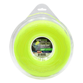 MaxPower 338813 premium twisted trimmer line, 080 inch, durable cutting performance.