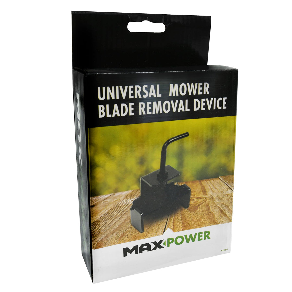MaxPower 339079 is designed for easy handling and reduced effort during blade swaps.
