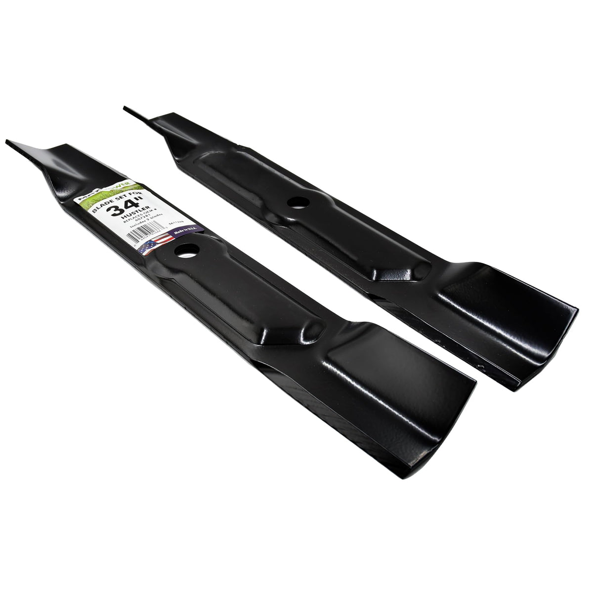 MaxPower blade surface coating seen on blades designed for protection during transit