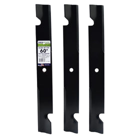 MaxPower 561136B three high lift blades for efficient mowing