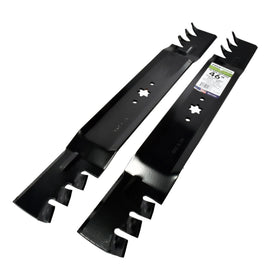 46-inch mower compatibility shows MaxPower blades fitting MTD, Cub Cadet, Troy-Bilt