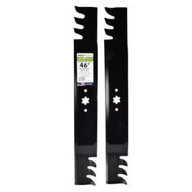 MaxPower 561544XB mulching blades for 46-inch mowers deliver efficient clippings
