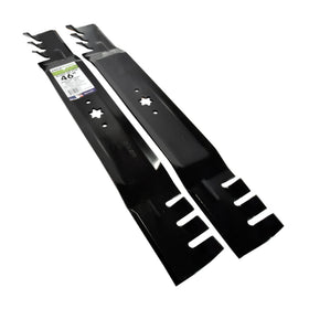 Unboxing view of MaxPower 561544XB commercial mulching blade set