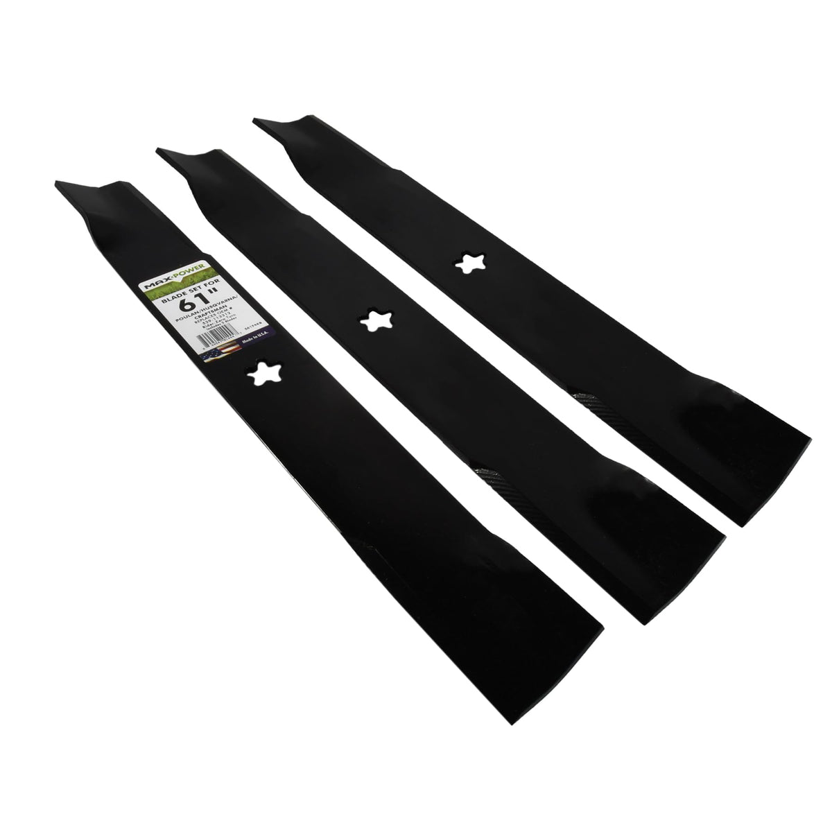 USA-made MaxPower blade set highlights sturdy construction