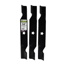 MaxPower 561747B three-blade set for 54-inch mowers ensures clean, even cuts