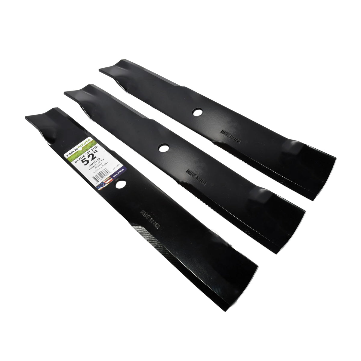 MaxPower fasttrack Hustler compatible blades for simple replacement.