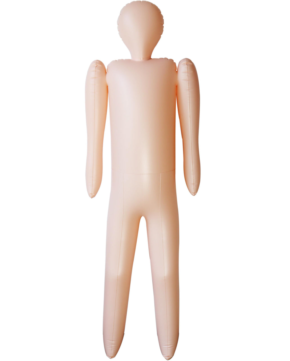 MAYAPHILOS life-size inflatable body mannequin stands 60 inches tall for dramatic Halloween displays.