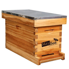 MayBee 5-frame nuc box beehive for compact, scalable colony setup