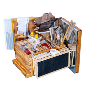 MayBee beehive box deep brood assembled provides sturdy housing for expanding colonies.
