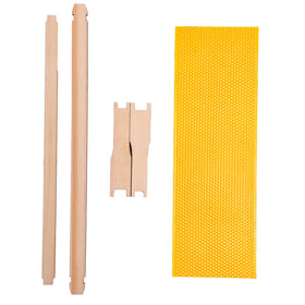 MayBee frame dimensions 6-1/4 by 19 by 1-3/8 inches for standard supers