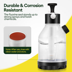 Maygrove sprayer ergonomic handle designed for comfort.