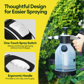 Maygrove sprayer leak-resistant seals for durable use.