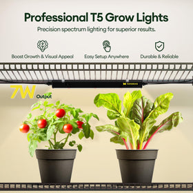 Maygrove T5 strip provides 5000K white light for vibrant leaf growth