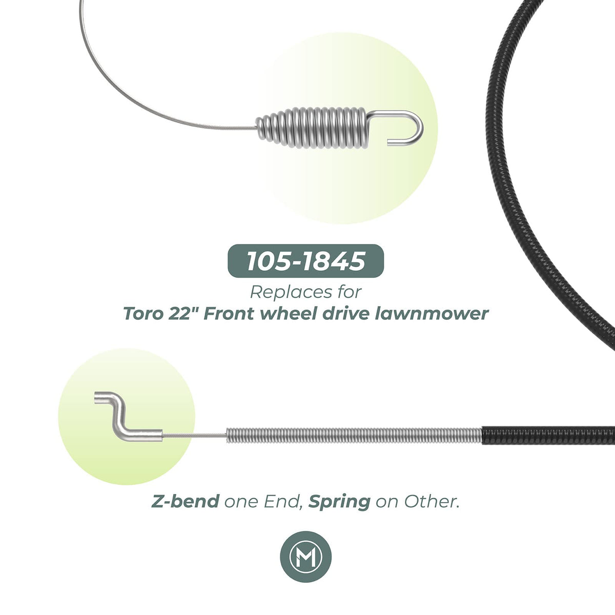 MAYITOP Toro front wheel drive assembly for reliable lawn care