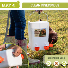 MAYKI four-in-one mount options enable flexible placement