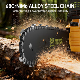 Mayoki 1700W brushless motor delivers fast, steady cutting