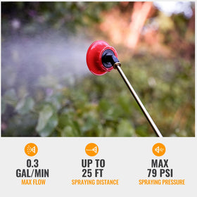 Mayoki stainless steel wand for precise spraying tasks