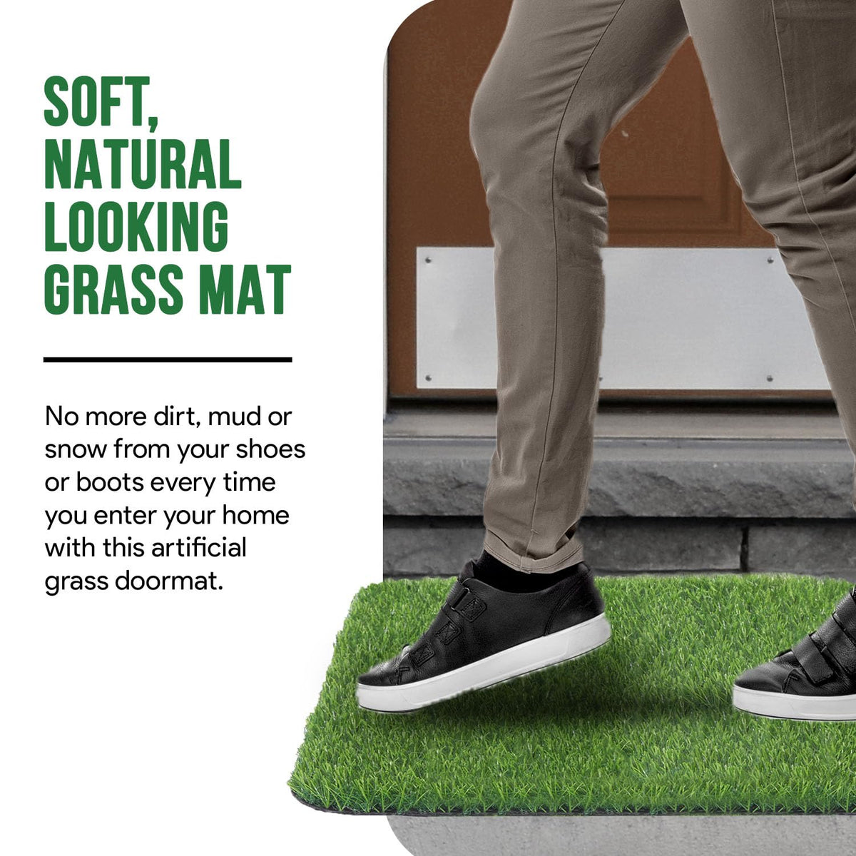 MAYSHINE dog turf for patios demonstrates quick-clean outdoor setup.