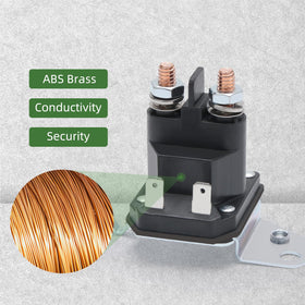 MaySpare 12V solenoid with 4 terminals supports quick, stable starts.