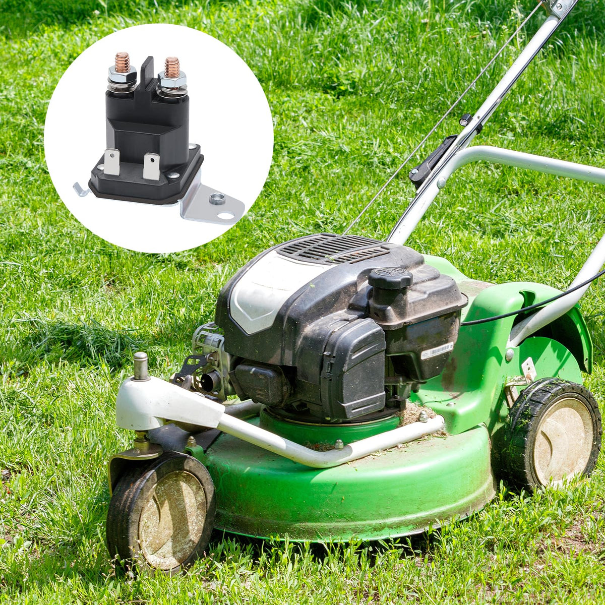 MaySpare four-terminal solenoid provides secure electrical connections.