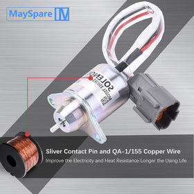 MaySpare Hyundai R55-5 and R60-5 compatible solenoid mounting option
