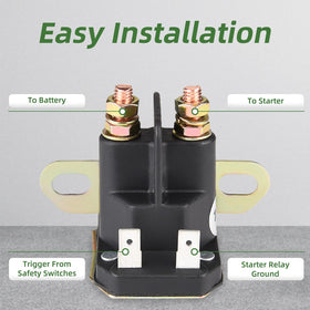 MaySpare starter solenoid copper wire coil, improved electrical efficiency.