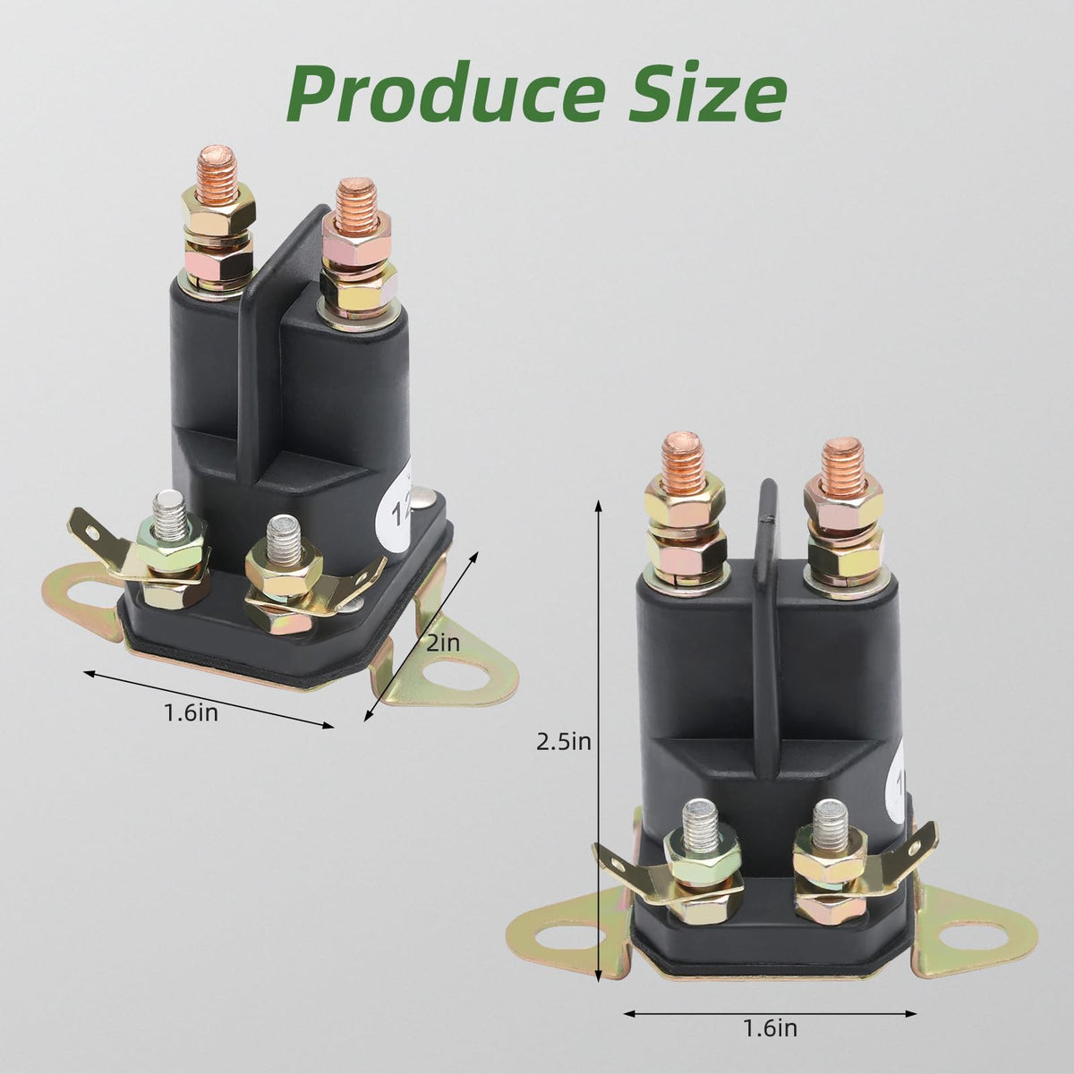 MaySpare solenoid mounting bracket supports secure installation and grounding