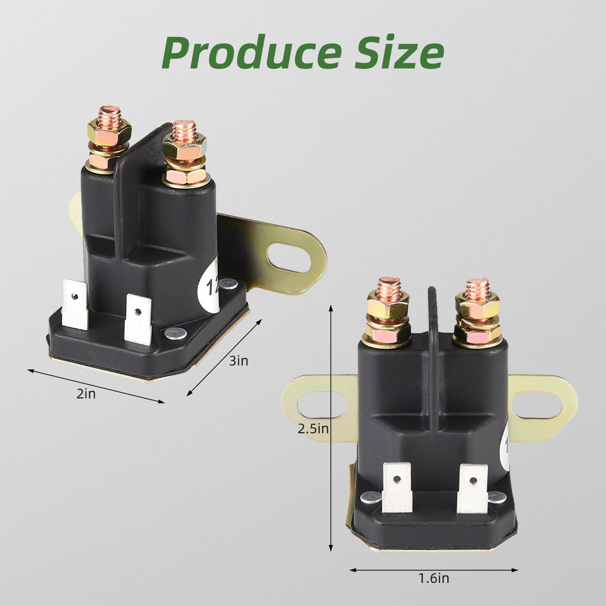MaySpare starter solenoid for MTD 725-04439, steady start-up.